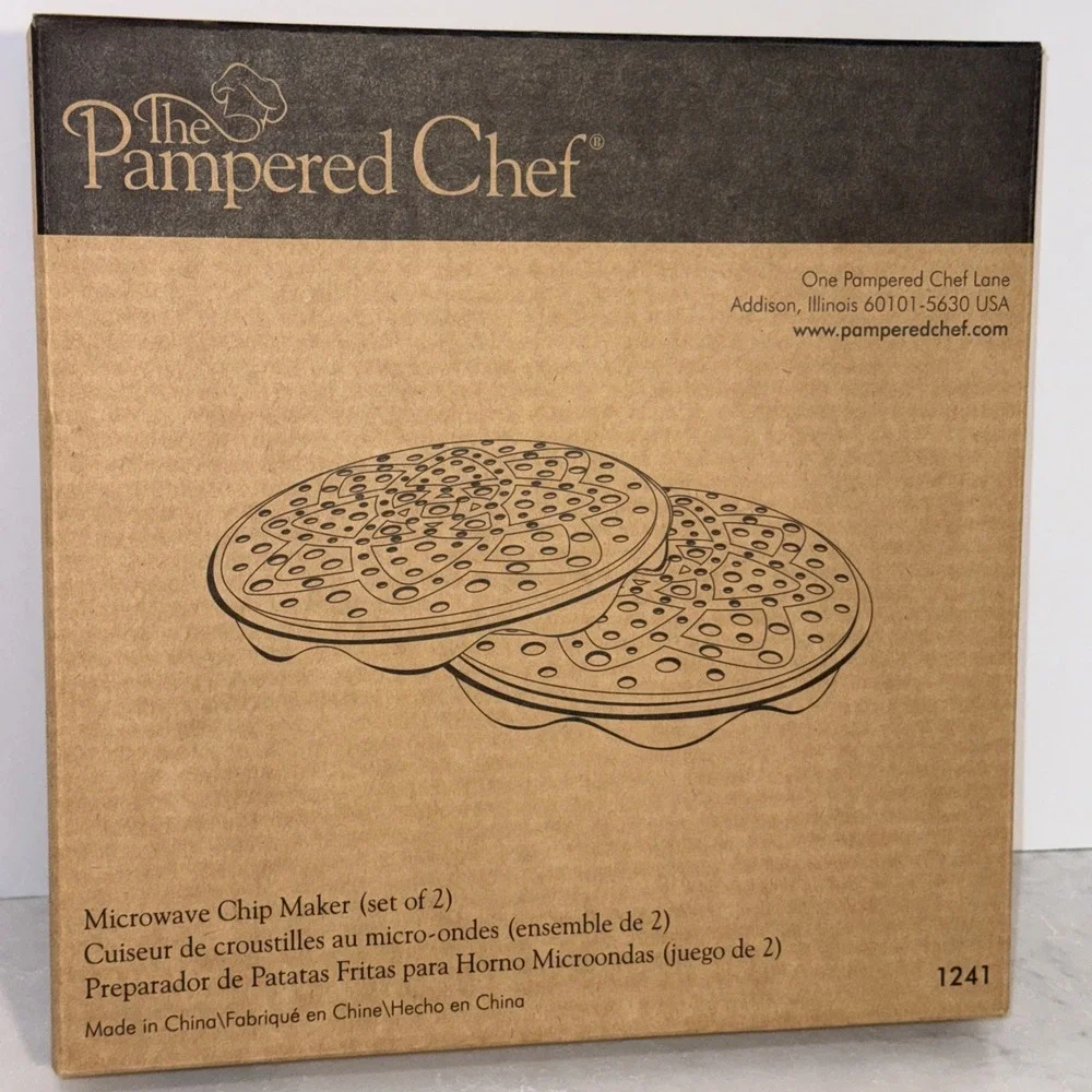The Pampered Chef Microwave Potato Chip Maker, #1241